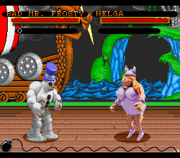 Clay Fighter (Europe) In game screenshot